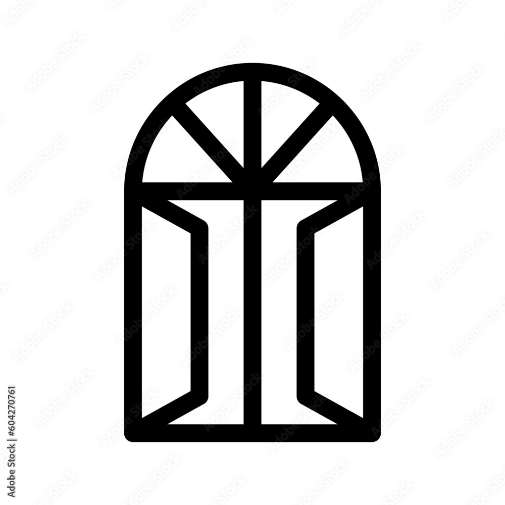 House Door Icon Vector Symbol Design Illustration House Door Icon Vector Symbol Design Illustration