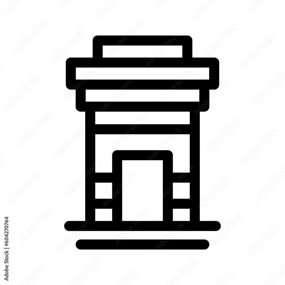 Column Icon Vector Symbol Design Illustration Column Icon Vector Symbol Design Illustration