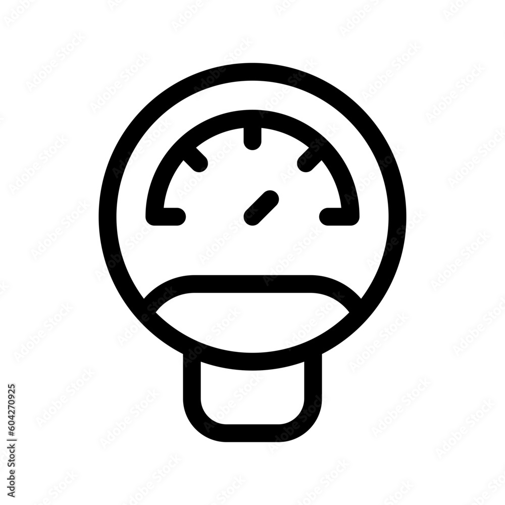 Pressure Icon Vector Symbol Design Illustration Pressure Icon Vector Symbol Design Illustration