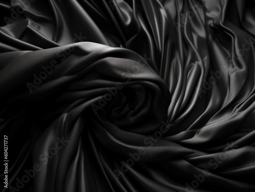 Black abstract background luxury cloth elegant fabric for background 