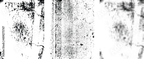 Wallpaper Mural Grunge Urban Backgrounds set.Texture Vector.Dust Overlay Distress Grain ,Simply Place illustration over any Object to Create grungy Effect .abstract,splattered , dirty, texture for your design.  Torontodigital.ca