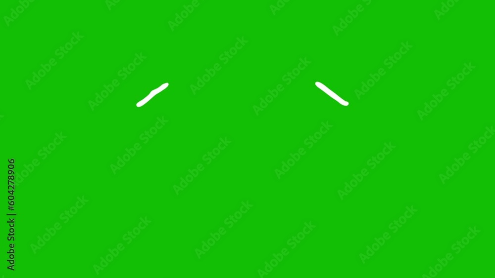 This is an Animation video of a hand drawn loop star shape on a green screen background. This is an Animation video of a hand drawn loop star shape on a green screen background.
