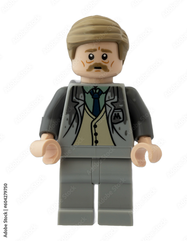 Fototapeta premium Dortmund - Deutschland 17. Mai 2023 Lego Minifigure aus Harry Potter im Anzug