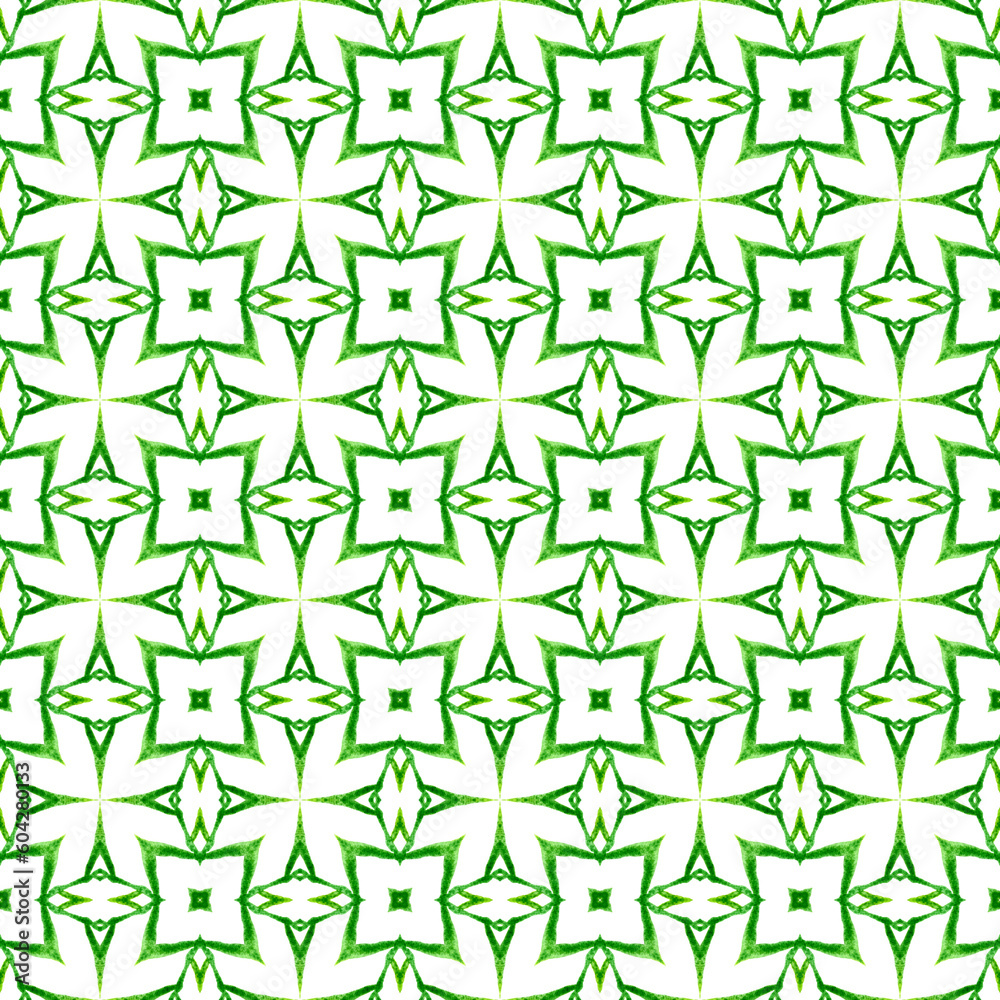 Arabesque hand drawn design. Green classy boho Arabesque hand drawn design. Green classy boho