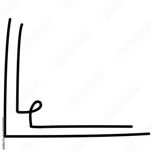 Hand Drawn Doodle Corner 