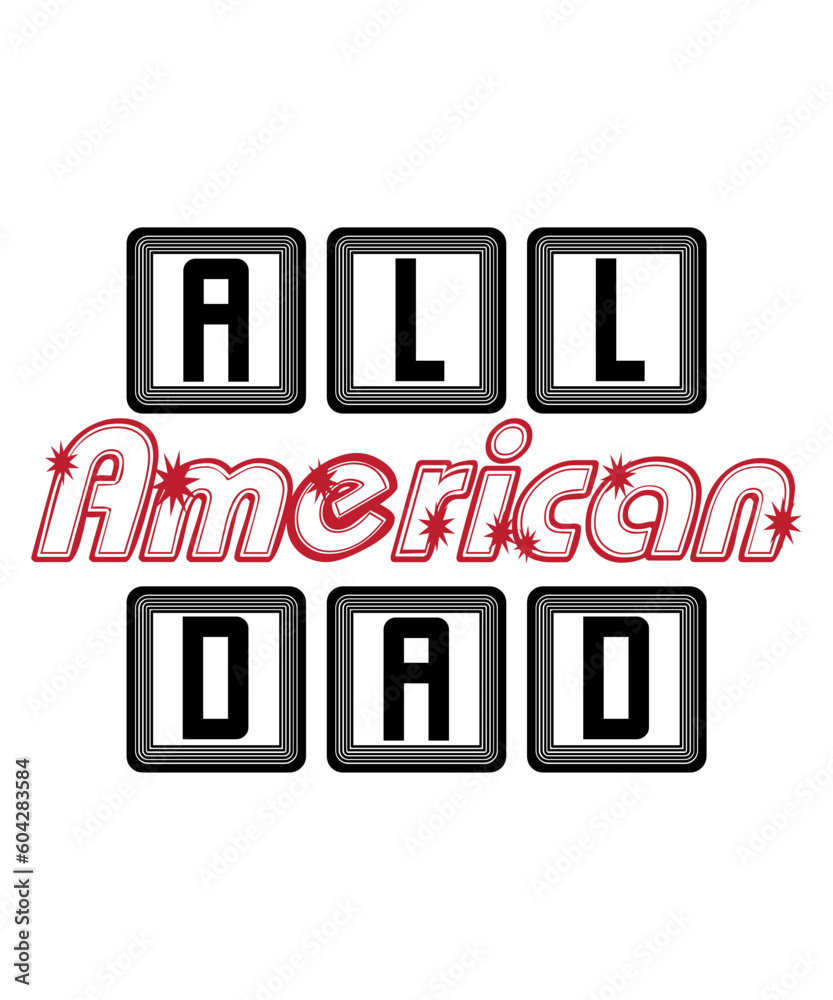 4th-of-July typography text vector 4th-of-July typography text vector