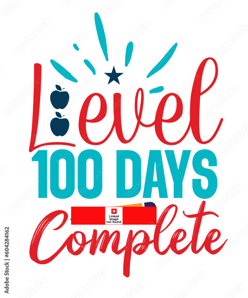 100-days-of-School calligraphy text quote design 100-days-of-School calligraphy text quote design