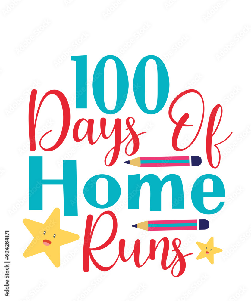 100-days-of-School calligraphy text quote design 100-days-of-School calligraphy text quote design