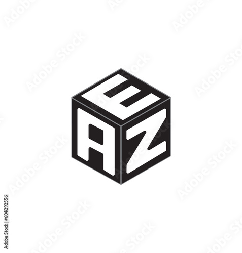These graphic designs are cube letter logo design.