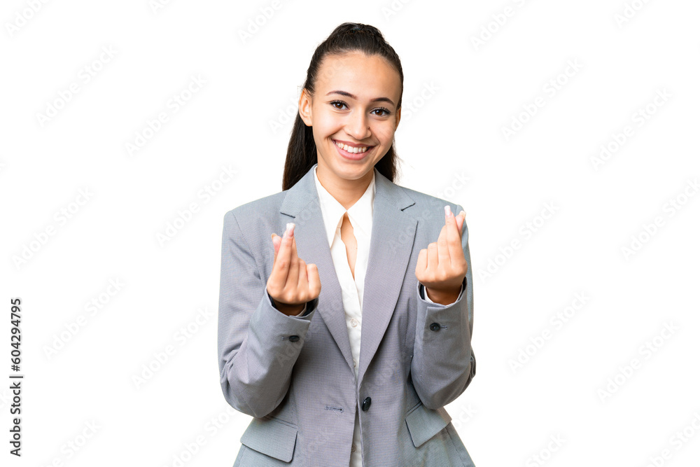 Young Arabian woman over isolated chroma key background making money gesture Young Arabian woman over isolated chroma key background making money gesture