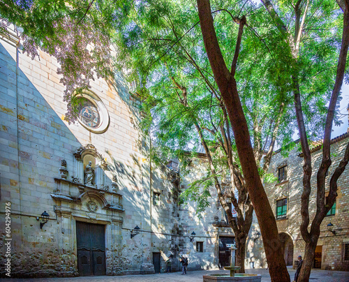 Barcelona, Plaza San Felip Neri