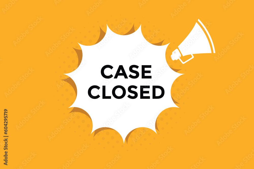 Obraz premium Cash closed button web banner templates. Vector Illustration 