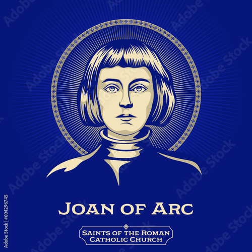 Catholic Saints. Joan of Arc (1412-1431) is a patron saint of France, honored as a defender of the French nation for her role in the siege of Orleans.