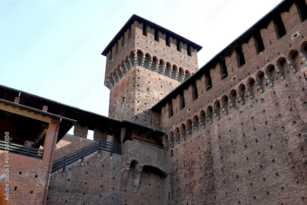 Château des Sforza à Milan