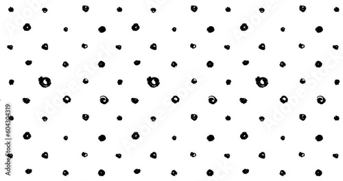 Animated Hand Drawn Dots Pattern on Blotting Paper