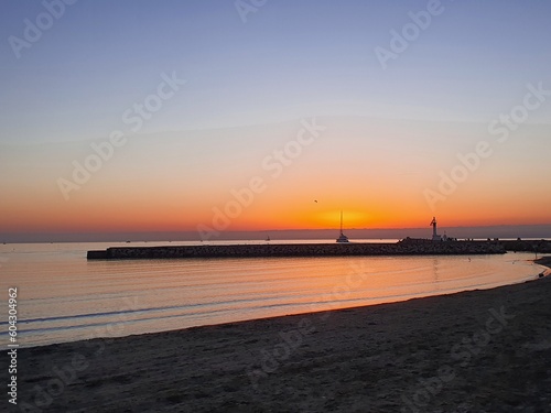 sunset at the pier © thibault