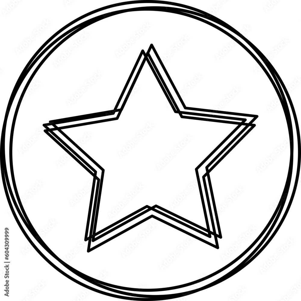 star icon on button multi line style star icon on button multi line style