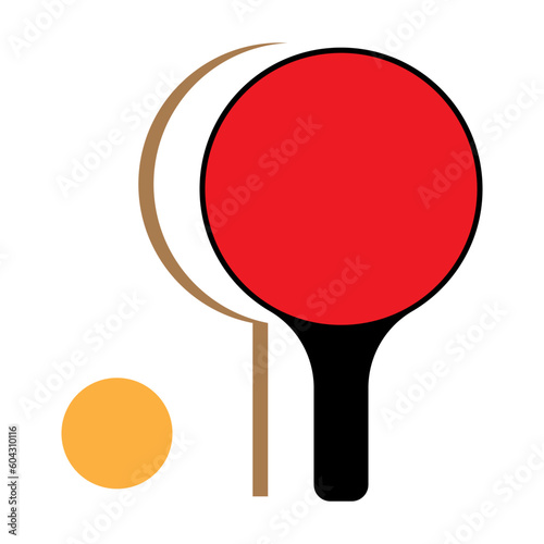 
ping pong icon design template vector