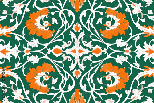 turkish vintage pattern background