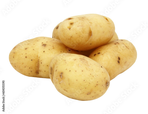 Potatoes / Transparent background
