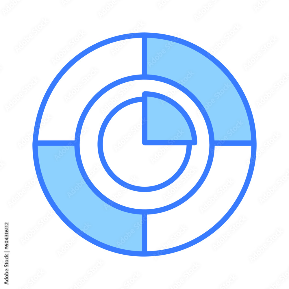 An amazing vector design of pie chart, concept icon of infographics in trendy style An amazing vector design of pie chart, concept icon of infographics in trendy style