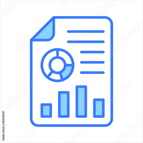 Check this amazing icon of data analytics in trendy style, premium vector of data analysis