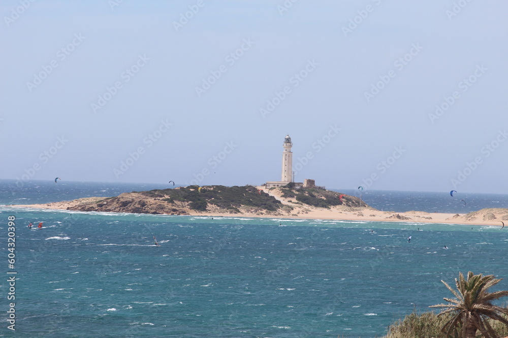 Faro de Trafagar, playa Zahora, Cádiz 