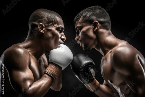 Boxers. Generative AI © Andrii 