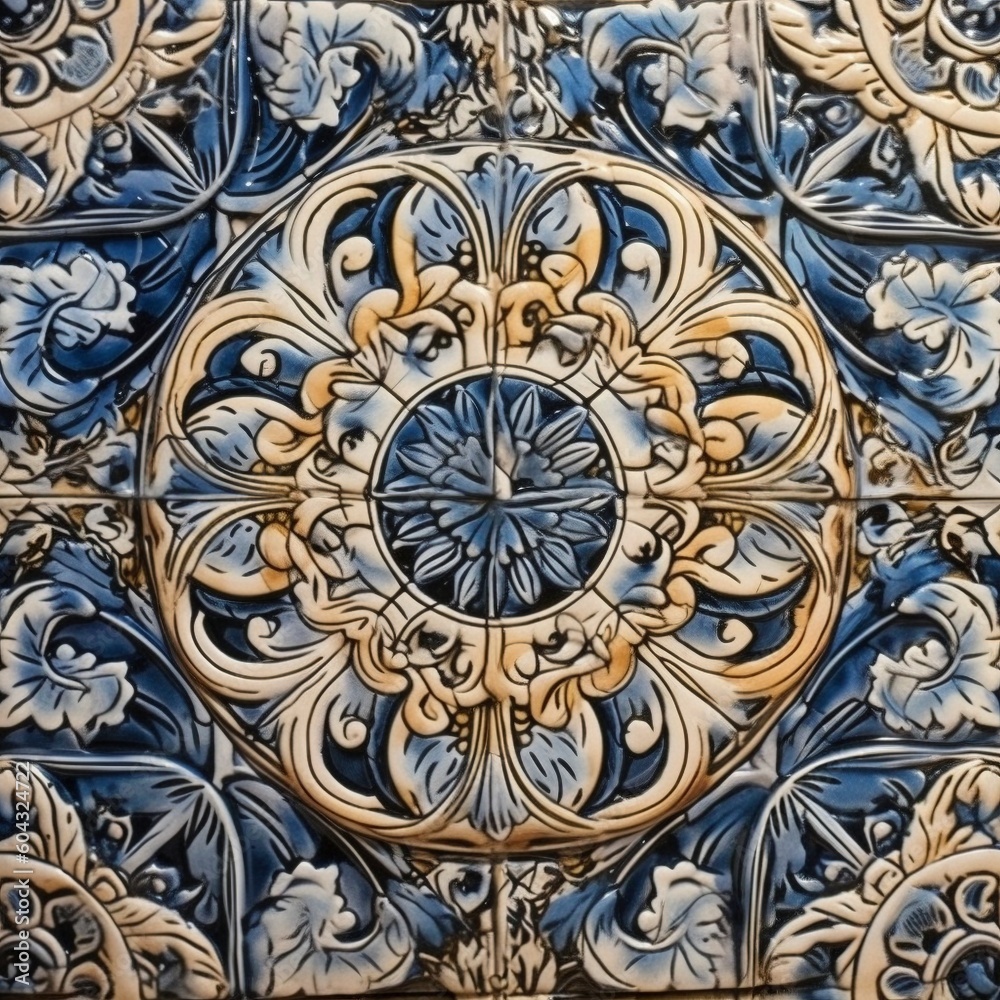 Pattern made of ceramic 