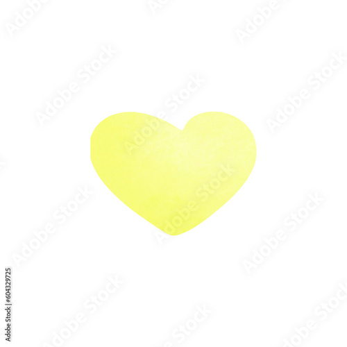 Yellow heart 
