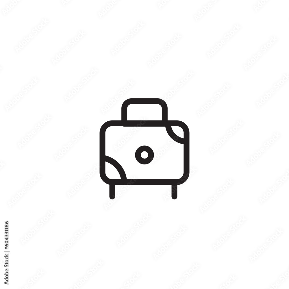 Beach Holiday Sea9 Outline Icon Beach Holiday Sea9 Outline Icon