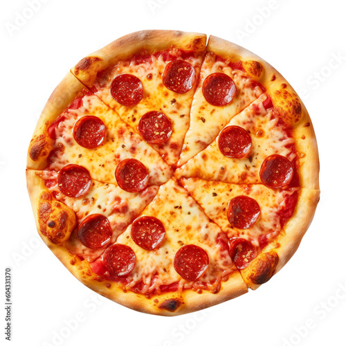 pizza created with Generative AI