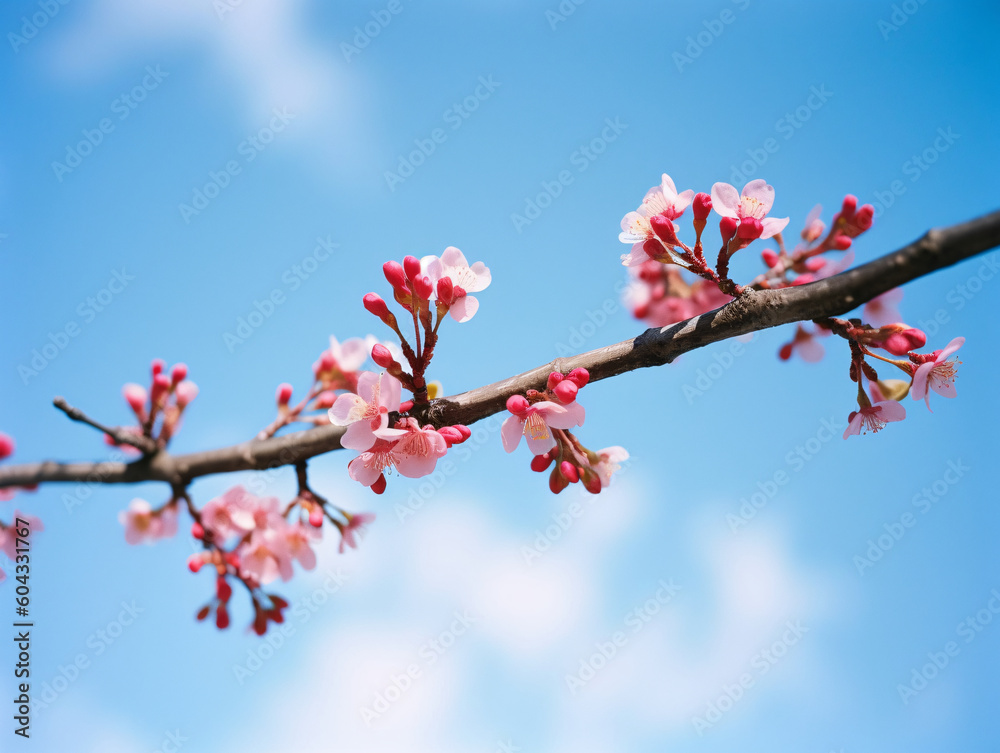 Nostalgic Delight: A Soft-Focus Cherry Blossom Photograph (Generative AI) Nostalgic Delight: A Soft-Focus Cherry Blossom Photograph (Generative AI)