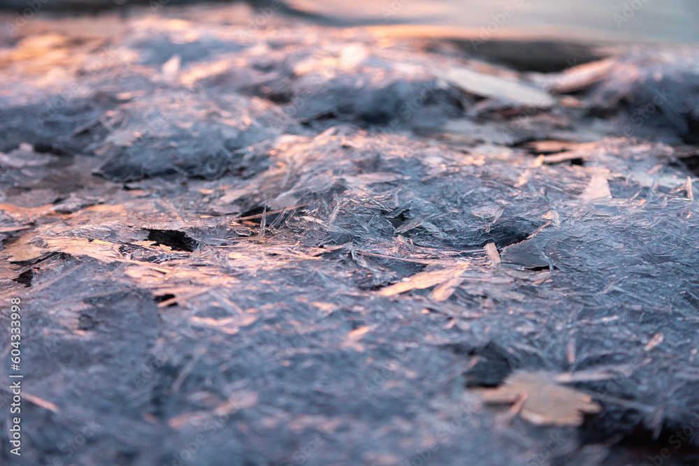 Winter's Frozen Symphony: Captivating Ice Formation in Northern Europe Nature Winter's Frozen Symphony: Captivating Ice Formation in Northern Europe Nature