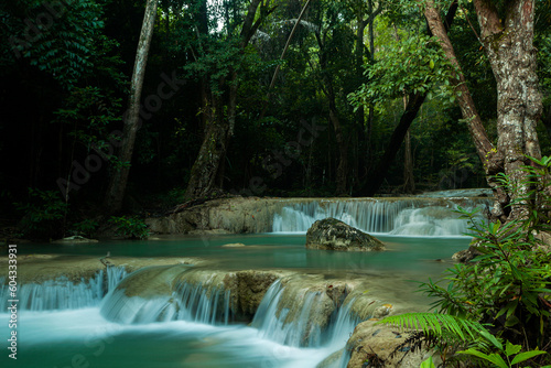 Breathtaking cascades of water, nature's majestic artwork. Awe-inspiring, tranquil, and captivating. Nature's symphony of beauty.
