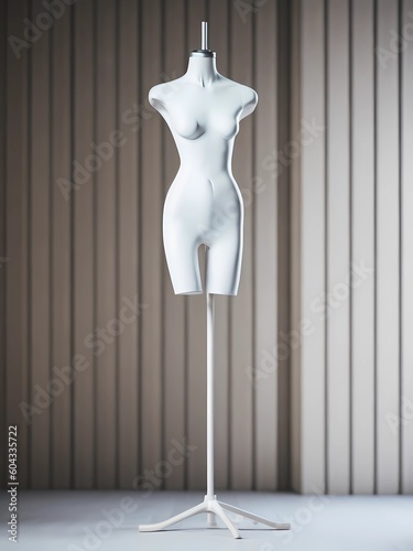 Female_white_porcellain_body_mannequin_hang photo