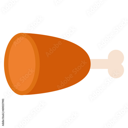 chicken thigh cartoon