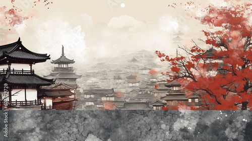京都の和風背景 © ラピス ラズリ