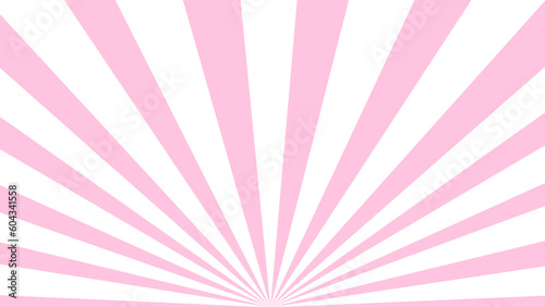 Rays white and pink as background