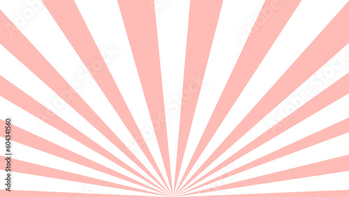 Rays white and pink as background
