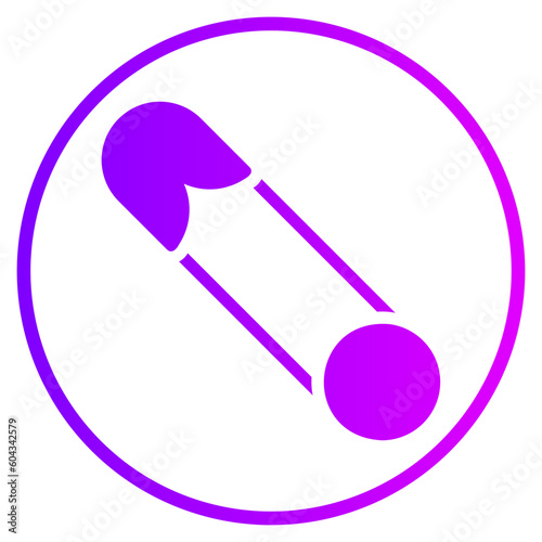 brooch gradient icon