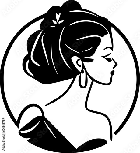Bridal | Minimalist and Simple Silhouette - Vector illustration