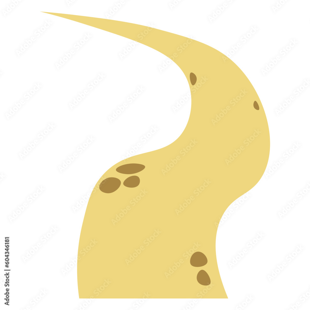 Ground Path Illustration Set Collection