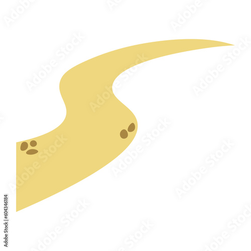 Ground Path Illustration Set Collection