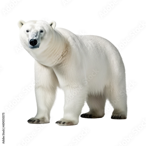 big bear isolated on white