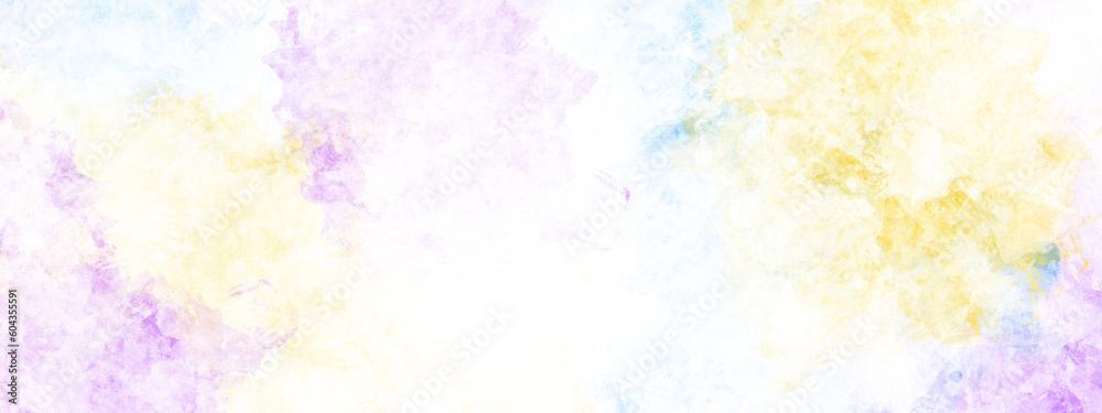 watercolor bright soft colorful texture background.