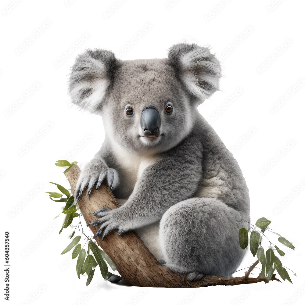 Obraz premium koala isolated on white