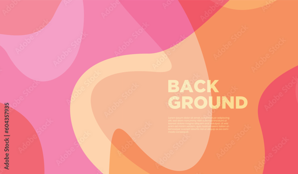 Colorful abstract background banner vector design.