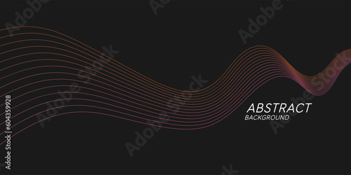 Vector illustration in minimal flat style. Abstract background.