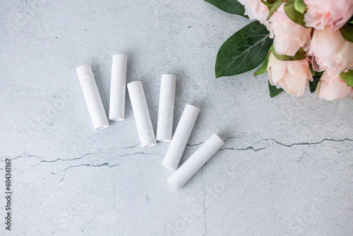 Blank Chapstick Tubes photo